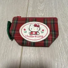 ハローキティ✳︎コインケース チェック柄