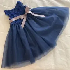 キャサリンコテージ　パーティドレス　80cm ネイビー