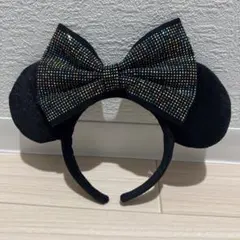 ディズニー カチューシャ 黒