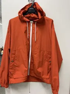 ORCIVAL オーシバル　フード付きナイロンジャケット オレンジ