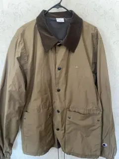 Champion ブラウン ナイロンジャケット M