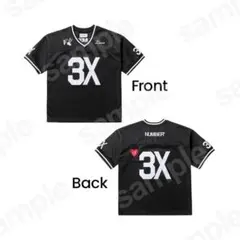 Number_i フットボールTシャツ 3XL 平野紫耀 岸優太 神宮寺勇太 - メルカリ