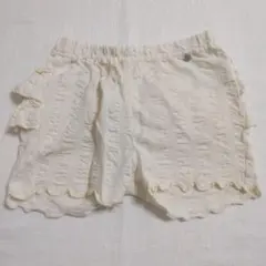 petitmain バックフリル 1分丈パンツ 120