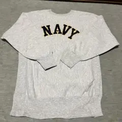 90s USA製 チャンピオン リバースウィーブ XL グレー NAVY