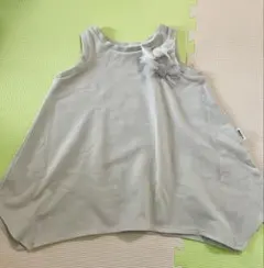 COMME CA ISM ライトグレー ワンピース 80cm