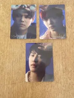 BE:FIRST 空　購入特典　クリアステッカ　レオ　リュウヘイ　リョウキ