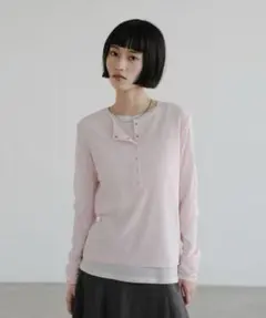 【LOWRYS FARM】 USEFULヘンリープルオーバー LONGのサムネイル