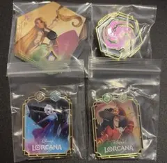 ロルカナ　ピンバッジ　ロアカウンター4点セット