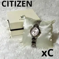 極美品 EC1144 51W クロスシー 電波ソーラー シチズン 時計 サクラ