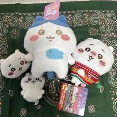 ハチワレがま口ポーチ＆ちいかわ3点セット！