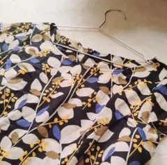 美品LAURA ASHLEY ボタニカル 花柄 ロングスカート 13号 裏地付