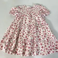 Polo Ralph Lauren 花柄 スモッキング ワンピース 120