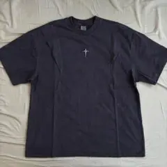 激レア Thug Club クロスエンブレム 立体裁断 墨黒 半袖 半袖Tシャツ