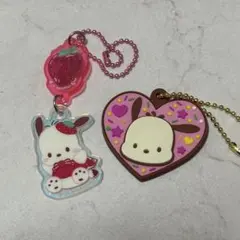 サンリオキャラクターズ　ツインチャーム　はーとキャンディ ポチャッコ