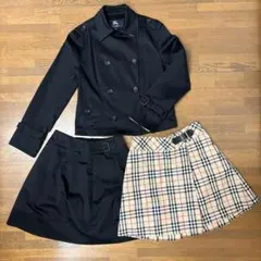 BURBERRY ジャケット＆スカート2点セット 卒業式 入学式 フォーマル