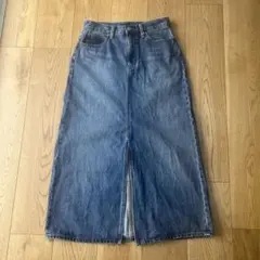 UNIQLO デニム　ロングスカート