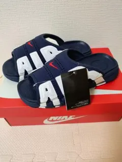た*し様 【新品】Nike Air More Uptempo Slide ネイビ