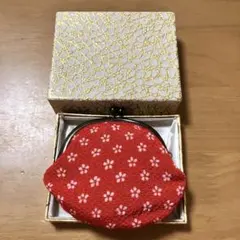 【新品未使用】がま口財布　和柄　小銭入れ　コインケース　京都土産