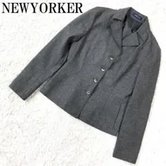 NEWYORKER テーラードジャケット ブラック 9AR B8726 - メルカリ