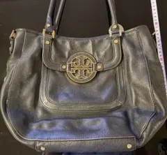TORY BURCH ハンドバッグ ブラック レザーのサムネイル