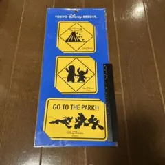 【新品未使用】公式 ディズニー カーステッカー シール 3種