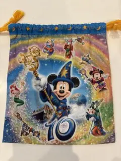 限定品★ディズニーシー10周年巾着