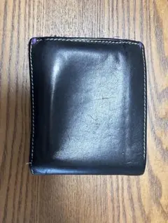 レザー 二つ折り財布 黒　ポールスミス　Paul Smith