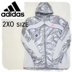 激レア　ナイロンジャケット　アディダス NASA　ランニング　宇宙