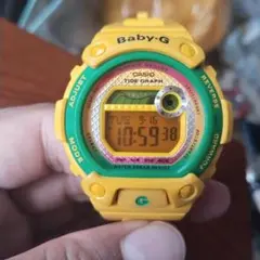 Baby-G イエロー 腕時計 デジタル