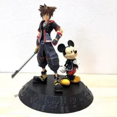 キングダムハーツ　一番くじA賞　ソラ＆ミッキー スタチュー フィギュア