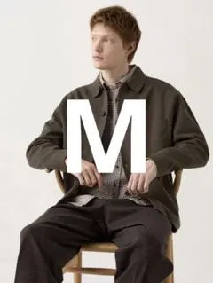 UNIQLO ミラノリブシャツカーディガン M ブラウン