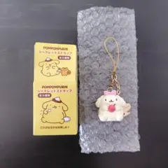 ☆サンリオ☆シークレットストラップ☆ポムポムプリン【マカロン】：未使用品