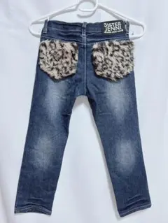 SISTER JENNI ファー付きポケット長ズボン 120