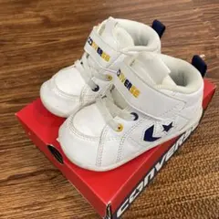CONVERSE ホワイト ハイカット ベビーシューズ