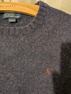 Polo by Ralph Lauren ネイビー セーター M