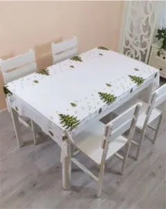 クリスマス柄　テーブルクロス　ビニール　使い捨て