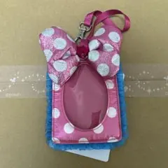 新品未使用 ミニー ファンダーランド パルパルーザ カードホルダー パスケース