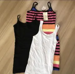 美品キャミソール タンクトップ3点セット