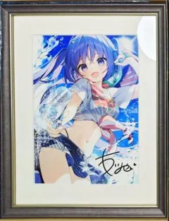 うたわれるもの ロストフラグ 複製原画 ミト みつみ美里 箔押しサイン