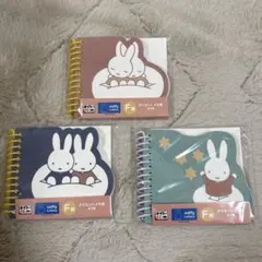 【ミッフィータイトーくじ】F賞 ダイカットメモ帳3点セット