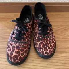 バンズ　VANS レディーススニーカー　ヒョウ柄
