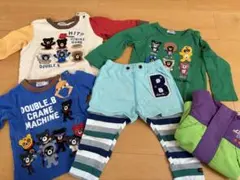 DOUBLE.B ベビー服 5点セット 80・90
