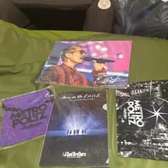 EXILE クリアファイル　ミニポスター　巾着袋　三代目