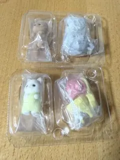 シルバニアファミリー　赤ちゃん妖精の森のなかまたちシリーズ　ラッコ　ラテネコ