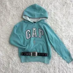 00s y2k GAP ロゴ　フリース　パーカー　フーディー　平成ギャル　海外