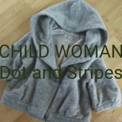 SALE CHILD WOMAN Dot and Stripes★ショートコート