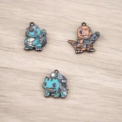 ポケモン キーホルダーヒトカゲ ゼニガメ フシギダネ