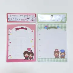 モンチッチ バインダーリフィル シール帳 シール手帳