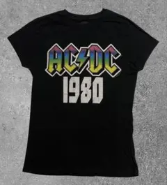 ACDC エーシディーシー バンドTシャツ ブラック バンT Mのサムネイル