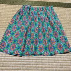 昭和レトロ　スカート　プリーツ③